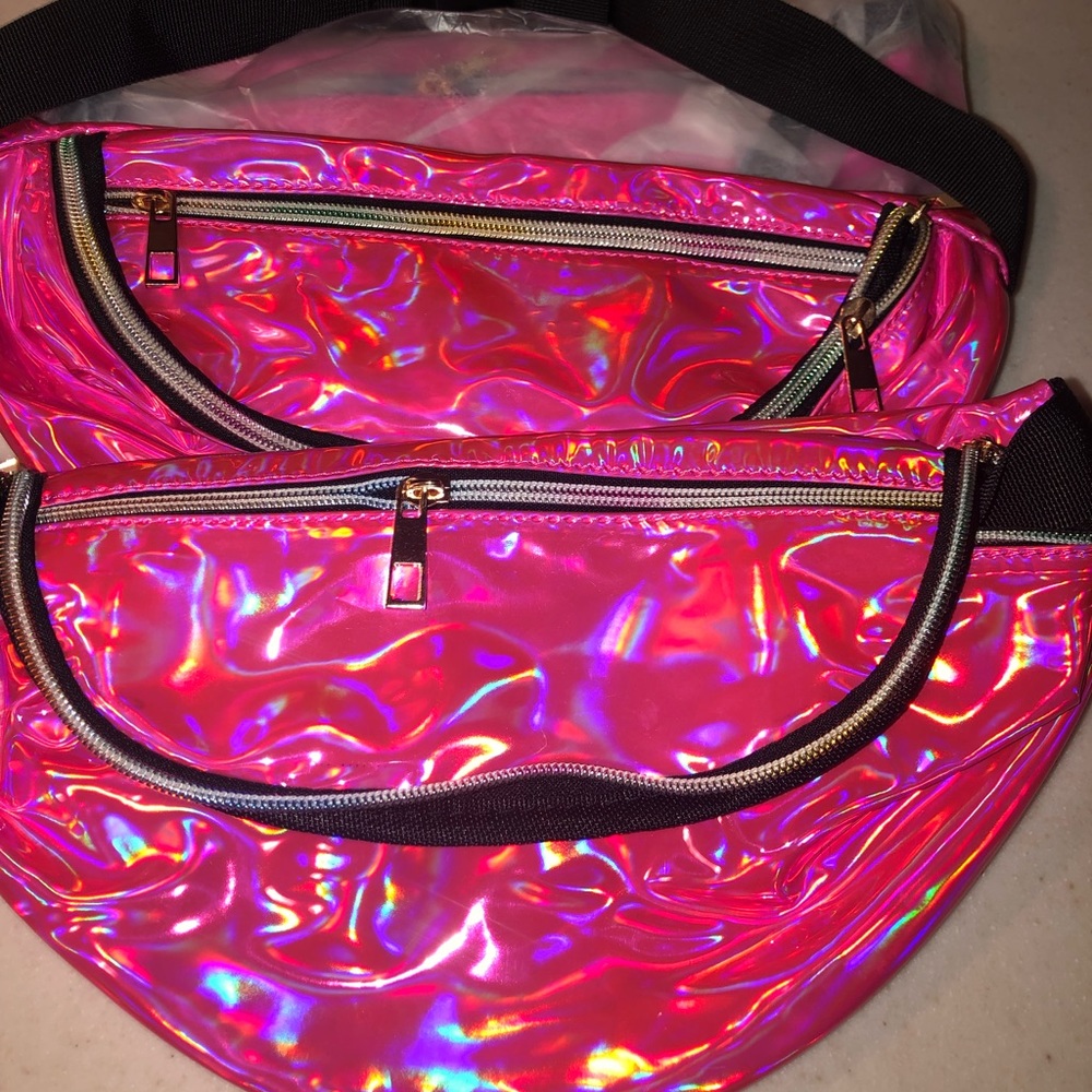 pink fanny pack